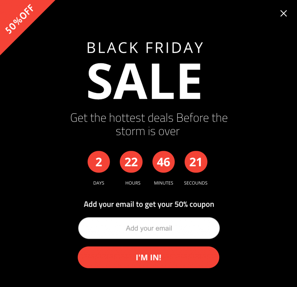 POWR Pop Ups: Sales Popup - POWR Popup: Flash Sales, Email Pop Up, Discount  Pops