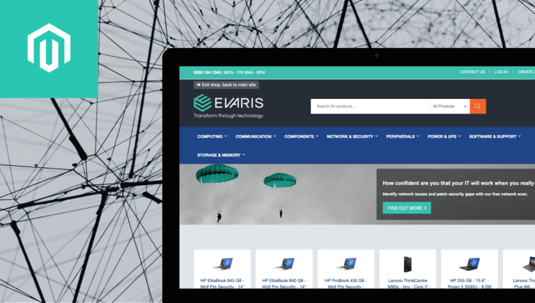 Evaris Magento case study